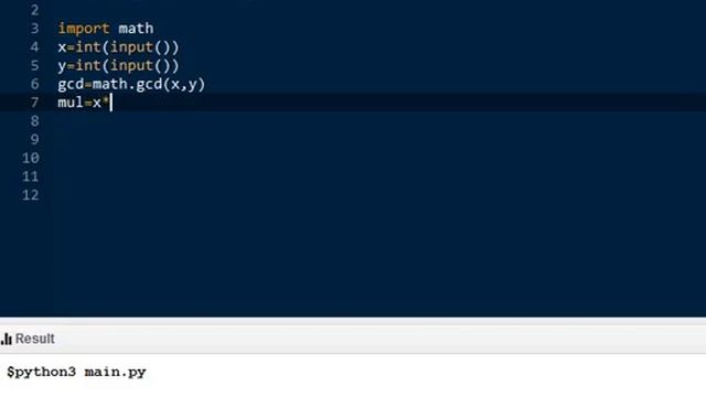 Gcd/Hcf and Lcm of two numbers||Python tutorial смотреть онлайн