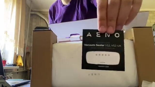Розпаковка вакуумного пакувальника AENO VS2 смотреть онлайн