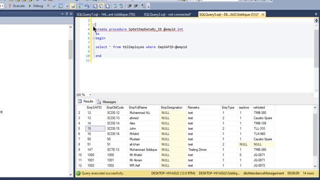 How to Create Store Procedure in SQL Database смотреть онлайн
