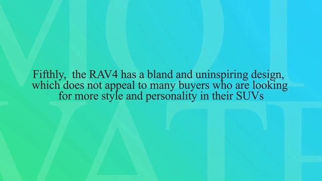 The Toyota RAV4 is Having a MAJOR Crisis...