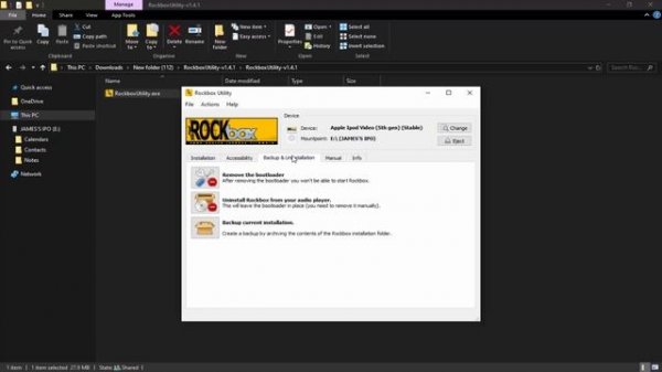 iPod RockBox Firmware Install Guide 2020! (Any Classic iPod)