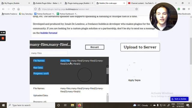 Renaming Files in Bubble with Better Uploader смотреть онлайн
