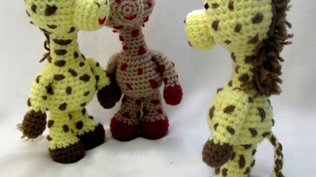Амигуруми: схема Жираф. Игрушки вязаные крючком! Free crochet patterns. Free crochet patterns. смотреть онлайн
