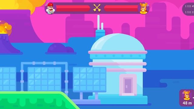 Bowmasters Gameplay Walkthrough Part - 21 T-666 (iOS,Android) смотреть онлайн