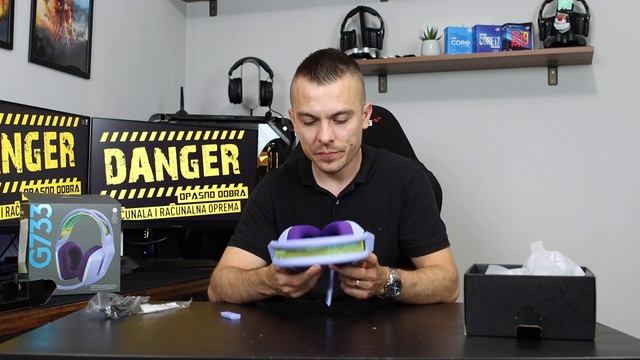 Logitech G733 7.1 bežične gaming slušalice смотреть онлайн