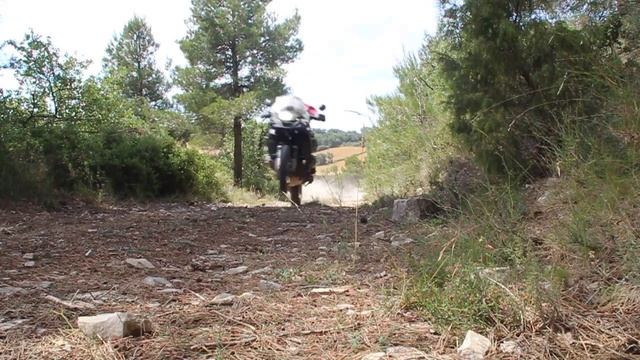 BMW R 1200 GS Adventure - New TFX Suspension test ride смотреть онлайн