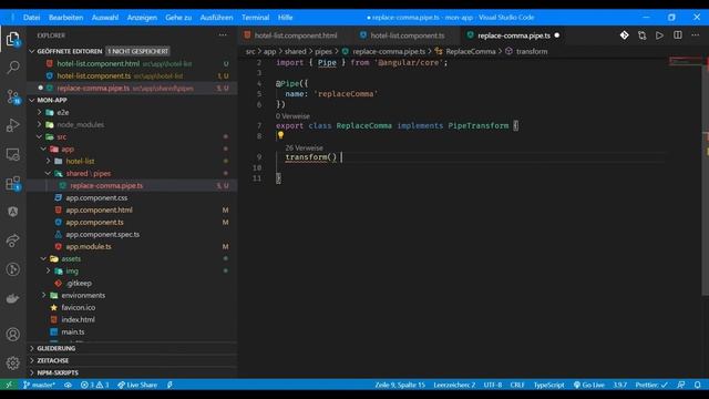 Tutoriel Angular #20 - Créer un Pipe personnalisé смотреть онлайн