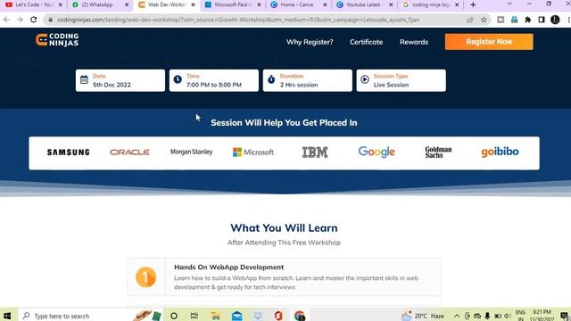 Web Development Full Course | Web Development Certificate Online Free | React Training смотреть онлайн
