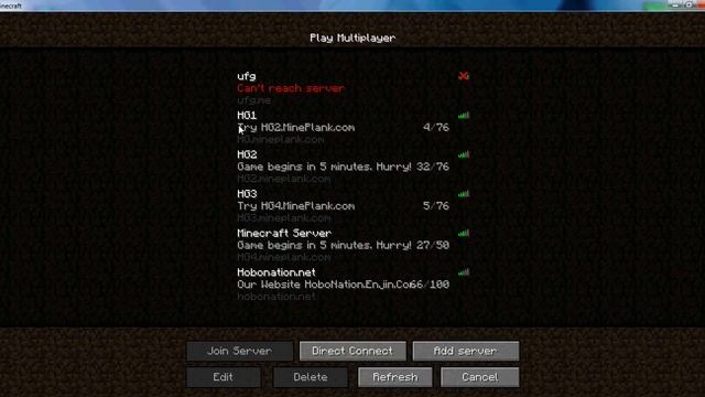 Minecraft: Cracked Servers List 1