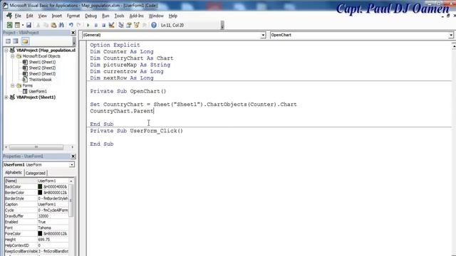 How to Create a Dashboard in Excel VBA Using Userform - Full Tutorial смотреть онлайн