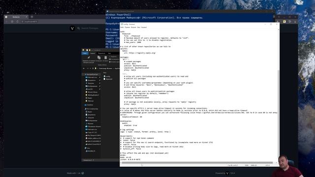 Angular library 0. Установка Verdaccio. Интеграция с Proxy вашего предприятия смотреть онлайн