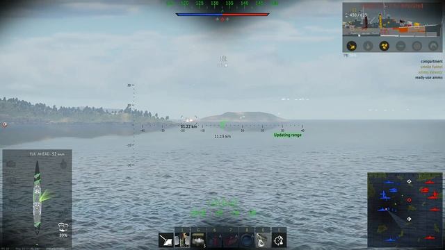 USS Portland In Action in War Thunder Naval смотреть онлайн