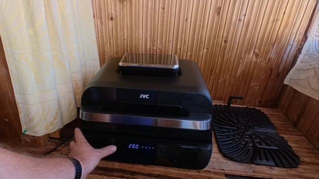 Краткий обзор аэрогриля JVC JK- MB047 смотреть онлайн