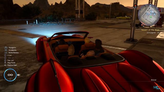 Final Fantasy XV Flying car accident смотреть онлайн