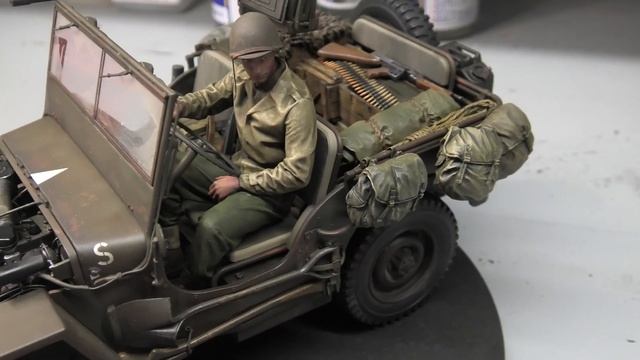 Final display of the Takom 1/16 scale Willys 1/4 Ton Jeep смотреть онлайн