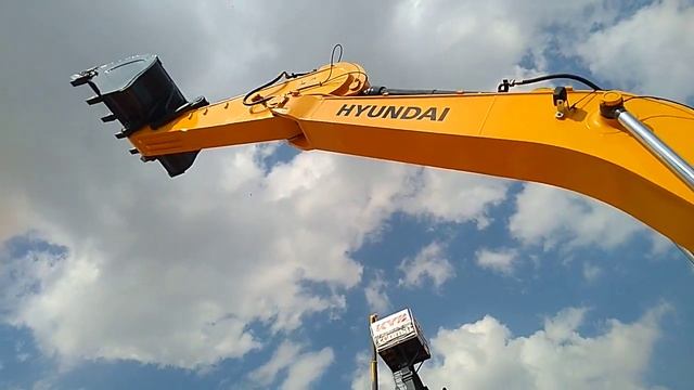 Hyundai 340L mega machine, hydraulic excavator machine which is amazing смотреть онлайн