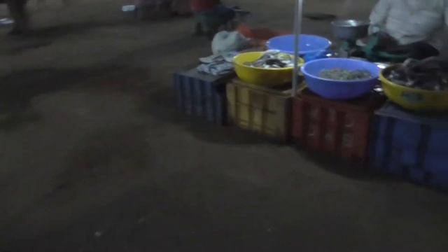 Продуктовый рынок на ГОА Индия: рыба, морепродукты, фрукты %18 смотреть онлайн