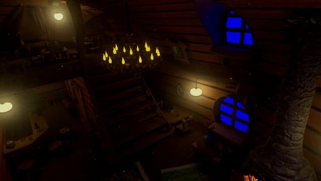 3D visualization of a tavern from the game "Legend of Mana" смотреть онлайн