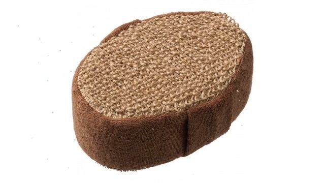 Мочалка из рами с хлопком, 10х15х5см (Банные штучки) обзор 40360 производитель ЛинкГрупп (Россия) смотреть онлайн