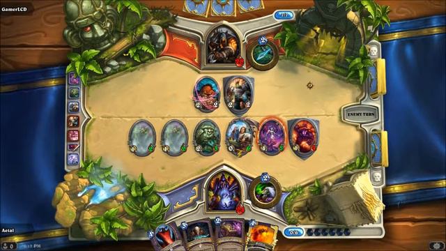 Hearthstone: Gul'dan VS. Rexxar. смотреть онлайн
