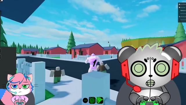 Getting BULKED UP in Roblox!! Alpha Lexa vs Robo Combo смотреть онлайн