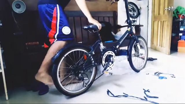 UNBOXING: VOLKSWAGEN FOLDING BIKE Size 20 смотреть онлайн