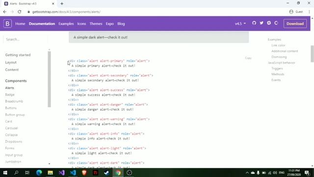 Bootstrap 4 Offline Installation & Online | Bootstrap 4 Tutorial смотреть онлайн
