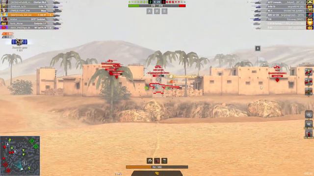 Т-100 Л.Т. ПОРВАЛ ФЛАНГ --ПОЛУЧИЛ ДАМАГ !!! World of Tanks Blitz смотреть онлайн