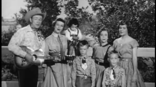 1954 THE ROY ROGERS SHOW - "Bad Neighbors": Roy Rogers and Dale Evans смотреть онлайн