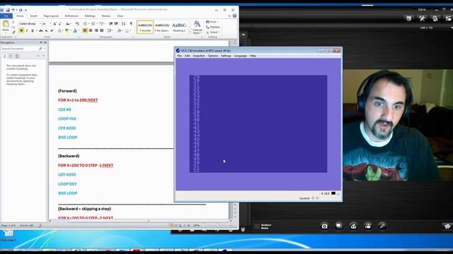 WinVICE C64 Assembly Language Tips смотреть онлайн