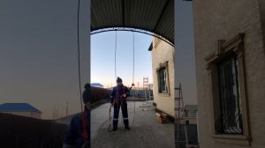 Страховочное устройство petzl asap lock, краткая демонстрация.