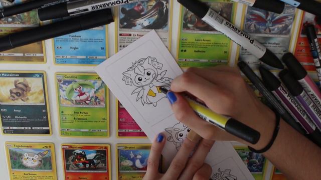 Promarker POKEMON Custom Cards #1 - Pikachu Heroes смотреть онлайн
