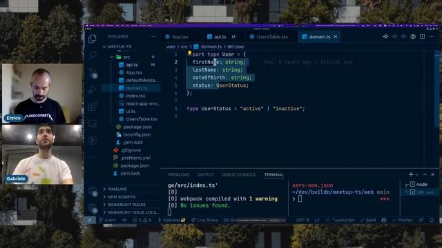 TypeScript and React - Live coding with Gabriele Petronella смотреть онлайн