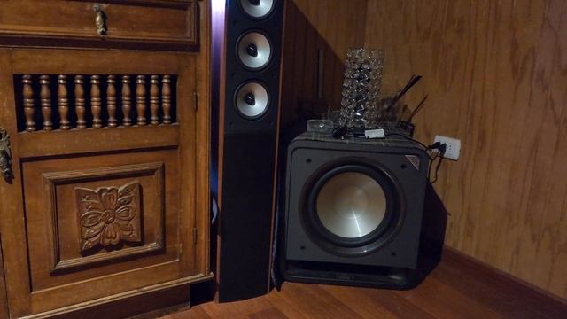 YAMAHA V6A - JAMO S628 + POLK HTS12 (use headphones) смотреть онлайн