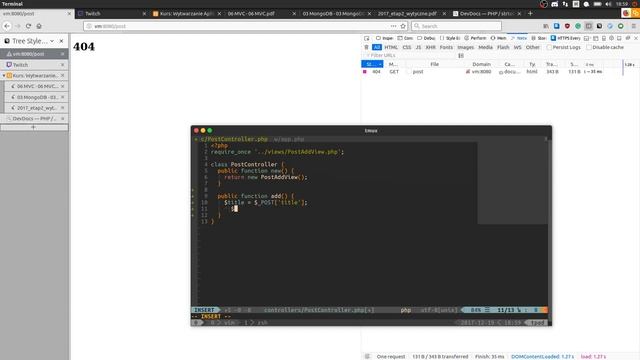 PHP - MVC смотреть онлайн