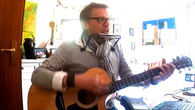 "Ganz Wien hat den Blues" - Akustik-Gitarre und Mundharmonika (c) Peter Cornelius смотреть онлайн