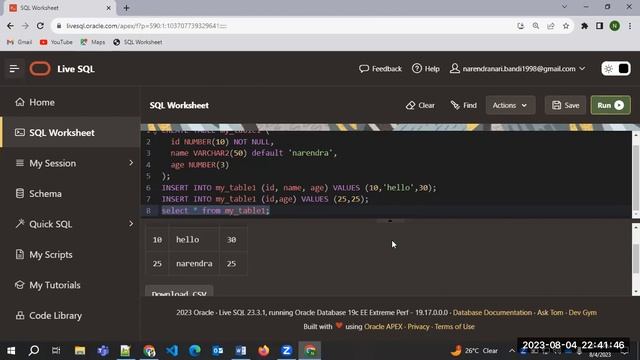 Oracle SQL constraints смотреть онлайн
