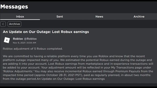 ROBLOX Giving Out FREE ROBUX ?! (Roblox Adjustments Explained) смотреть онлайн