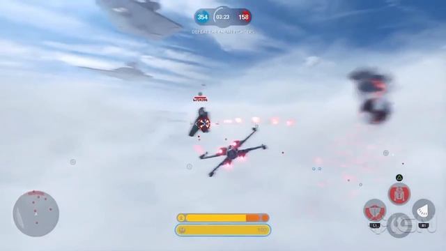 Star Wars Battlefront Aerial Dogfight Challenge Highlights #IGNPS4Shares of the Week смотреть онлайн