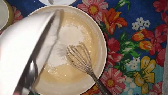 Воздушный кекс на молоке. Очень простой рецепт.