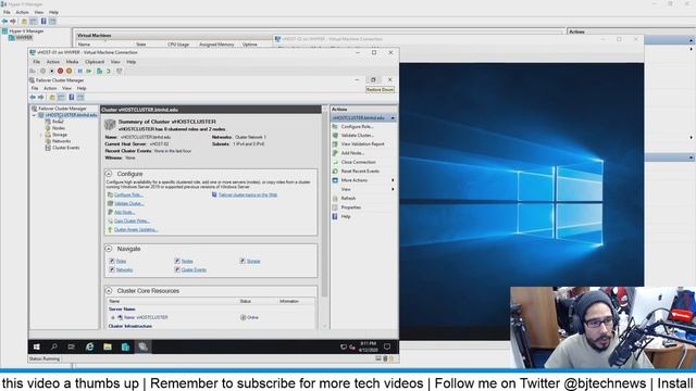 Failover Clustering within Windows Server 2019 Hyper-V | TSR смотреть онлайн