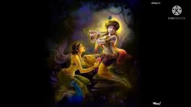 Radha Krishna flute music relaxing , смотреть онлайн