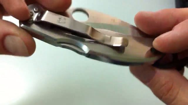 Краткий обзор форумника Spyderco Harpy смотреть онлайн