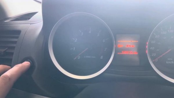 Mitsubishi Lancer Service Maintenance Required turn off