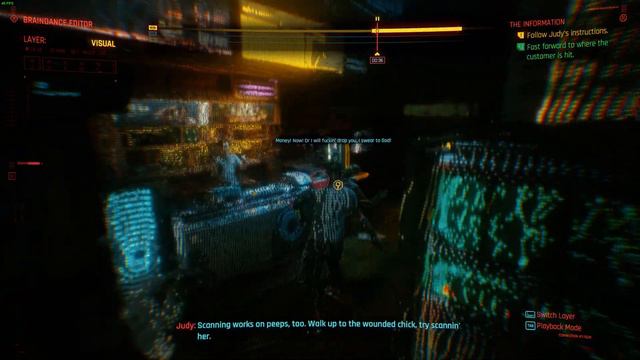 Cyberpunk 2077 Full Story - Mission 3: The Information (No Commentary) смотреть онлайн