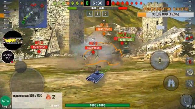 ?Танкуем в World of Tanks Blitz СТРИМ #22 смотреть онлайн