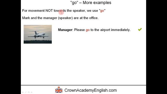COME or GO - English vocabulary lesson смотреть онлайн