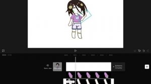 Как сделать анимацию в Cap cut😱 / Gacha club ( с озвучкой )