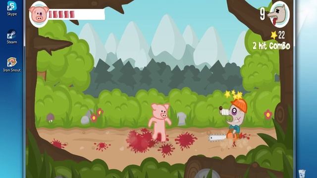 первый взгляд на игру Iron Snout смотреть онлайн