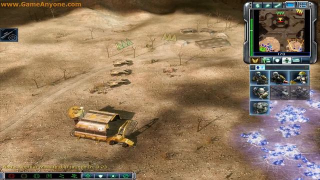 Command & Conquer 3: Tiberium Wars Hard - GDI: Cairo 1/2 смотреть онлайн